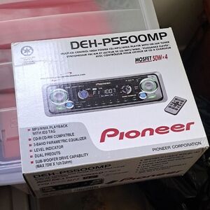 PIONEER DEH-P5500MP Stereo with Remote